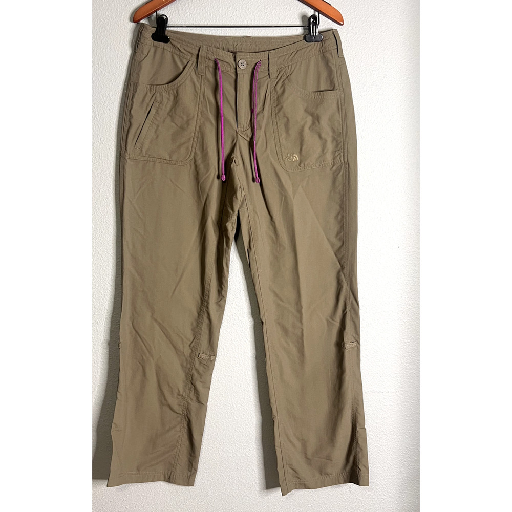 The North Face Womens Sz‎ 10 Hiking Cargo Straight Leg Nylon Gorpcore Athleisure